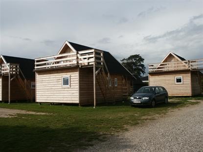 Luksushytter med Danmarks største balkong
