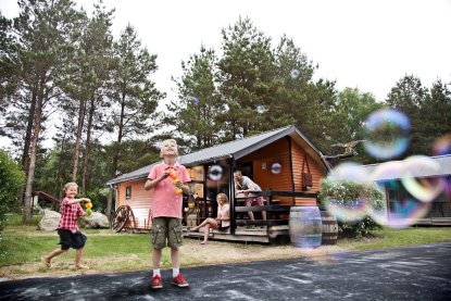 Gjennomført tematisk campingplass - 1 mill. legokl